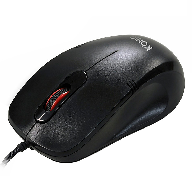 Chuột Có Dây Konig KM117 – Đen - Hàng Chính Hãng