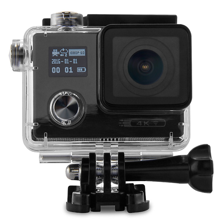 Máy Quay Hành Động Amkov 8000S Plus (Wifi 4K-1080P/60Fp) - Hàng Chính Hãng