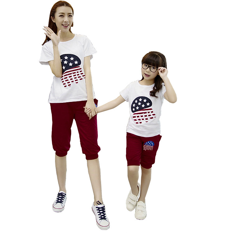 Bộ Đồ Bé Gái Họa Tiết Sứa Biển CIRINO BD_BELTBTMD_004 - Đỏ