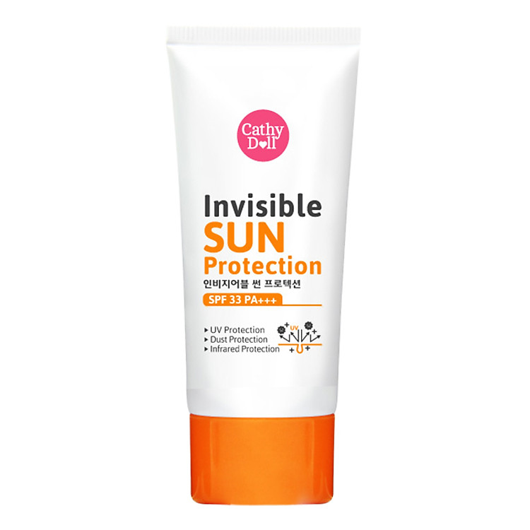 Kem Chống Nắng Trong Suốt Cathy Doll Invisible Sun Protection SPF33 PA+++ 60g
