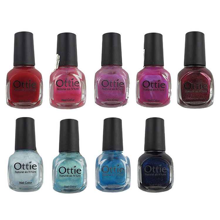Sơn Móng Tay Ottie Nail Color Mẫu 21 – 30 (10ml)