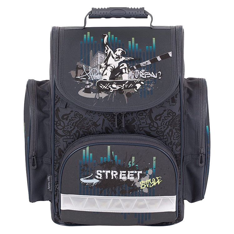 Cặp Học Sinh Chống Lệch Vai Và Gù Lưng Tiger Family In Hình Ván Trượt 21105B