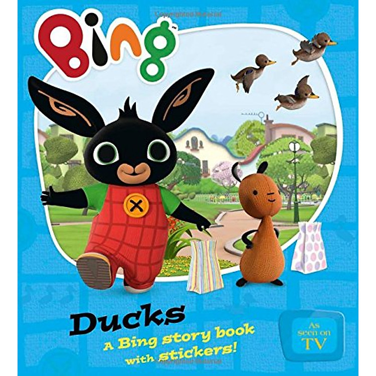 Sách Ducks : A Bing story book with stickers ! (Bing Series Book #1)