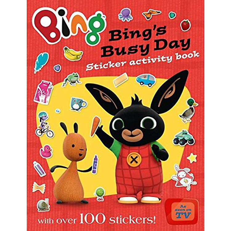 Sách Bing's Busy Day Sticker Activity Book (Bing Series Book #3)