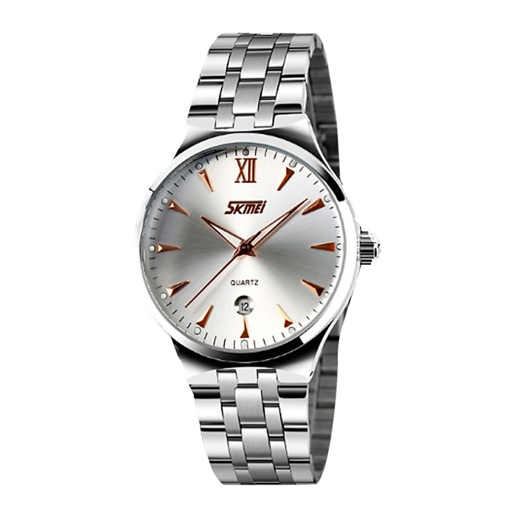 Đồng Hồ Nam Dây Kim Loại SKMEI 9071 - Vàng