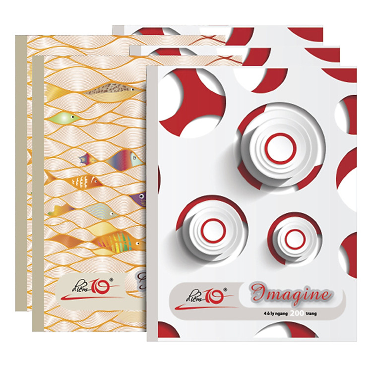 Lốc 5 Cuốn Tập 4 Ô Ly Ngang Điểm 10 Thiên Long NB62 (200 Trang)