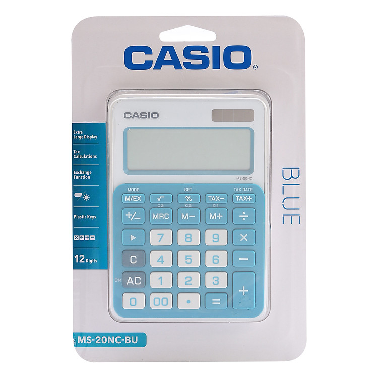 Máy Tính Để Bàn Casio MS-20NC-BU