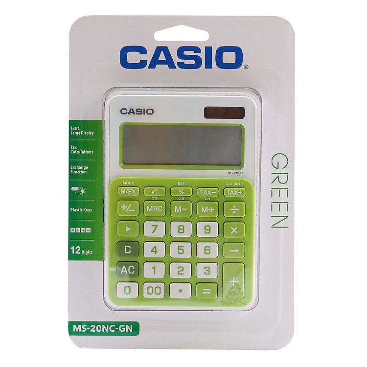 Máy Tính Để Bàn Casio MS-20NC-GN