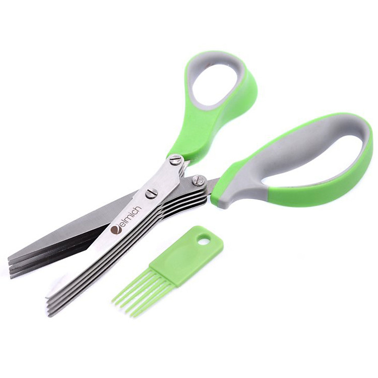 Kéo Cắt Hành 5 Lưỡi Elmich 2324813 (12cm)