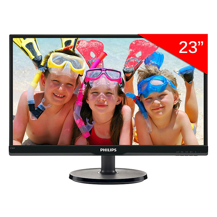Màn Hình PHILIPS 236V6QHAB 23 Inch FULL HD - Hàng Chính Hãng