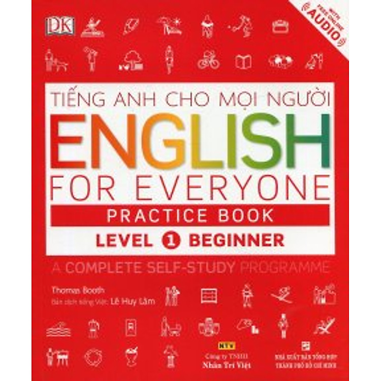 Sách Tiếng Anh Cho Mọi Người - English For Everyone Practice Book Level 1 Beginner