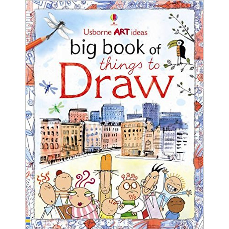 Sách Usborne Big Book of things to Draw