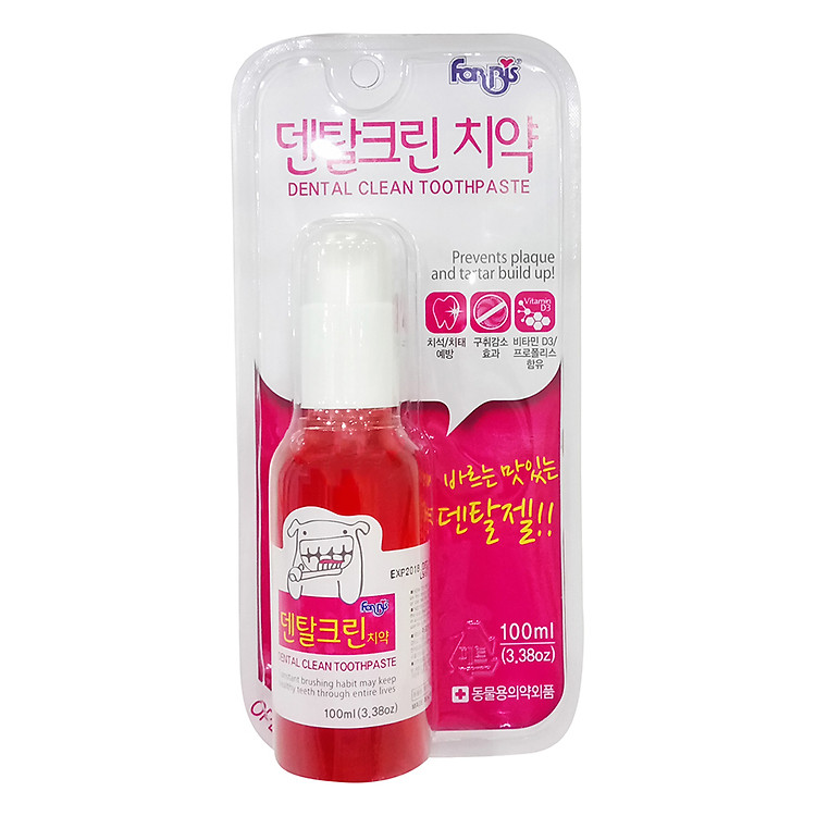 Kem Đánh Răng Cho Thú Cưng Forcans 100ml
