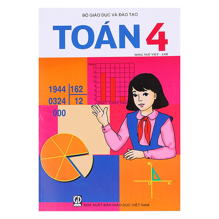 Sách Toán Lớp 4 (Song Ngữ Việt - Anh)
