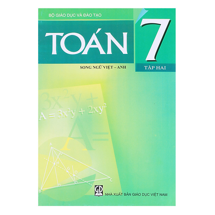 Sách Toán Lớp 7 - Tập 2 (Song Ngữ Việt - Anh)
