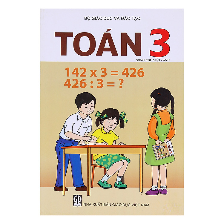 Sách Toán Lớp 3 (Song Ngữ Việt - Anh)