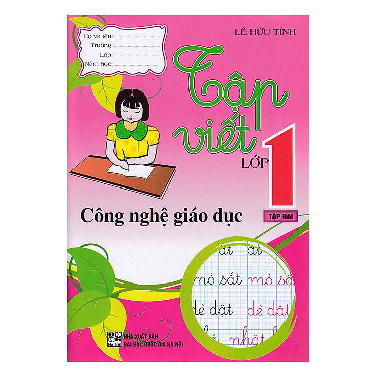 Sách Tập Viết Lớp 1 - Tập 2 (Công Nghệ Giáo Dục)