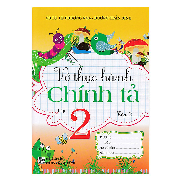 Sách Vở Thực Hành Chính Tả Lớp 2 - Tập 2