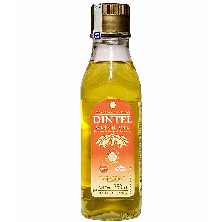 Dầu Olive Dintel Nguyên Chất Tinh Khiết 250ml - OLIVEOIL250