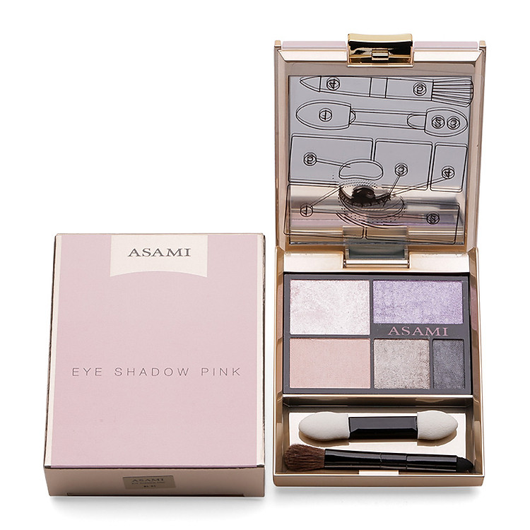 Phấn Mắt 5 In 1 Asami Eye Shadow Pink (6g)