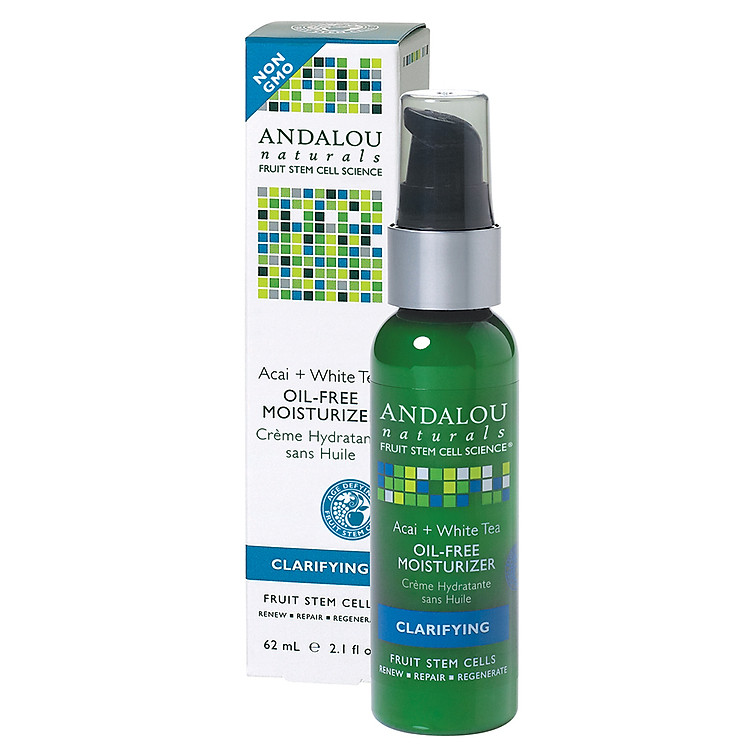 Kem Dưỡng Ẩm Không Dầu Andalou Naturals Acai + White Tea - 25174 (62ml)