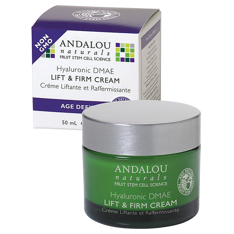 Kem Dưỡng Da Hyaluronic DMAE Lift & Firm Andalou Naturals – 25175 (50 ml)