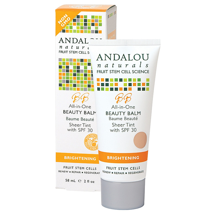 Kem BB Andalou Naturals All-In-One Beauty Balm Sheer Tint SPF 30 - 25185 (58ml)