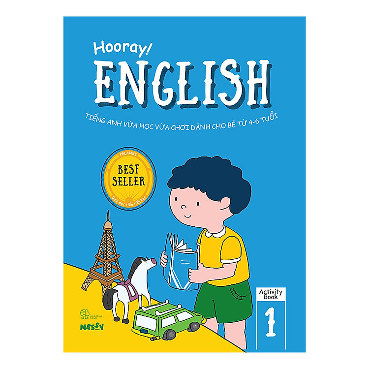 Sách Hooray English - Tiếng Anh Vừa Học Vừa Chơi Dành Cho Bé Từ 4-6 Tuổi (Activity Book 1)