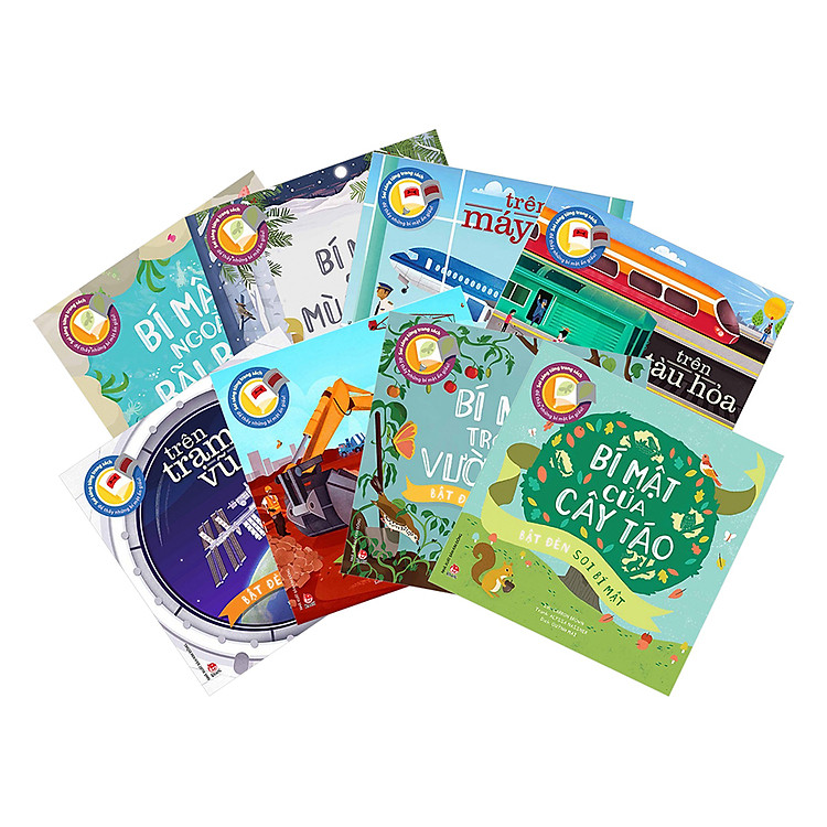 Combo Bật Đèn Soi Bí Mật (Trọn Bộ 8 Cuốn)