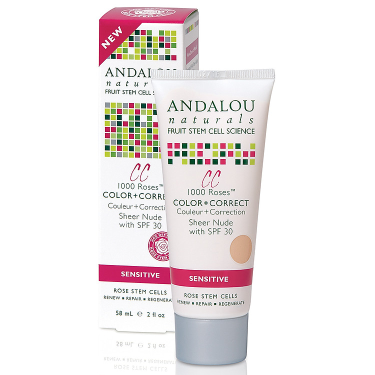 CC Cream Andalou Naturals 1000 Roses™ Màu Nude SPF 30 - 25380 (58ml)