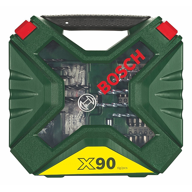 Bộ Mũi Khoan Và Vặn Vít 90 Món Bosch X-Line – 2607010613