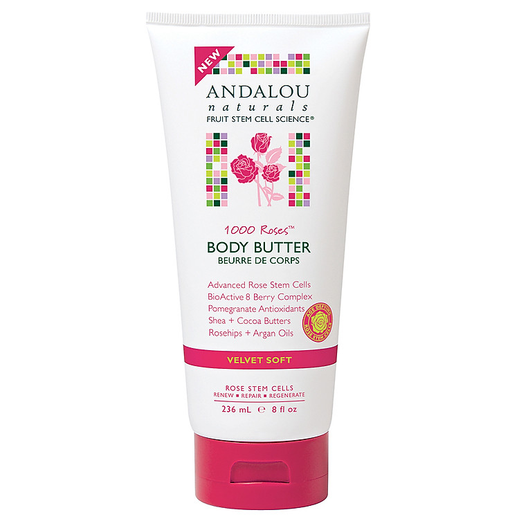 Bơ Dưỡng Thể Andalou Naturals 1000 Roses™ Velvet Soft - 26166 (236ml)