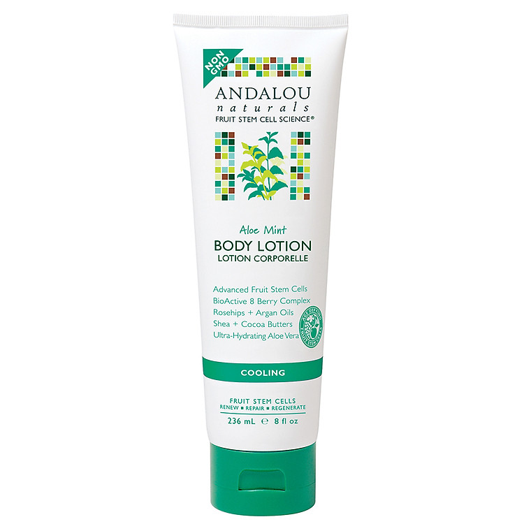 Lotion Dưỡng Thể Andalou Naturals Aloe Mint Cooling - 26205 (236ml)