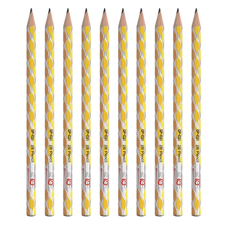 Hộp 10 Cây Bút Chì Gỗ 2B Thiên Long GP-021
