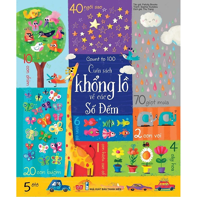 Count To 100 - Cuốn Sách Khổng Lồ Về Các Số Đếm