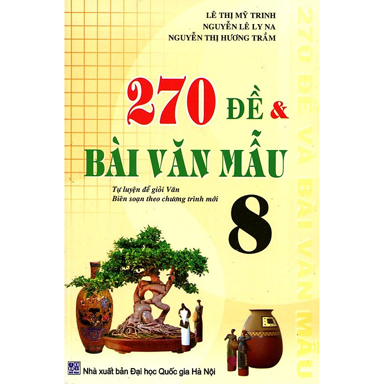 Sách 270 Đề Và Bài Văn Mẫu Lớp 8