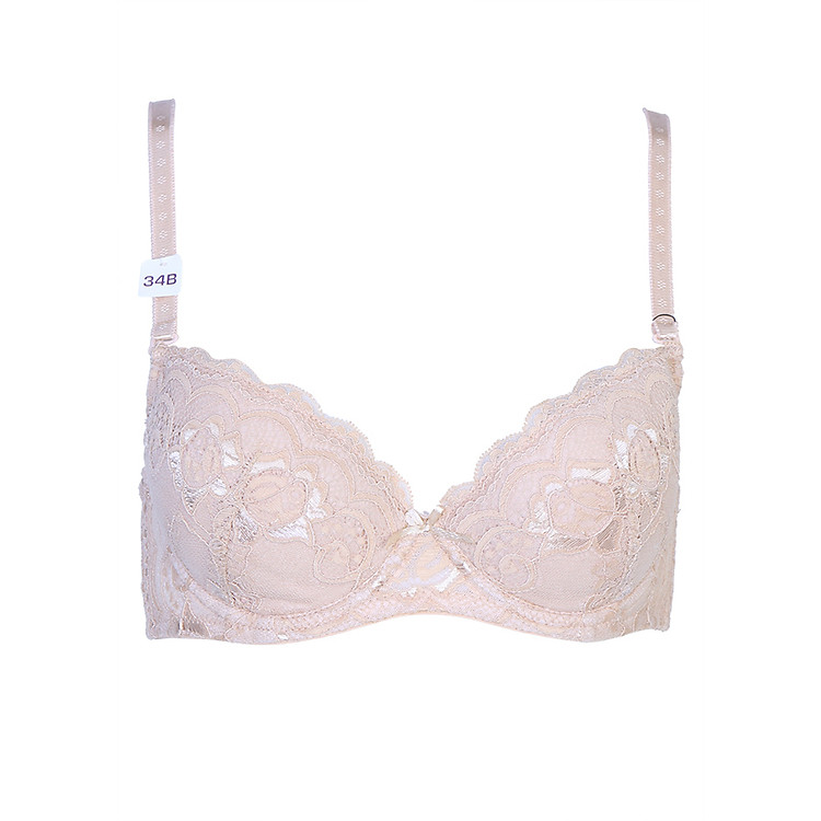 Áo Ngực Demi Ren Không Mút iBasic VA109 - Màu Da