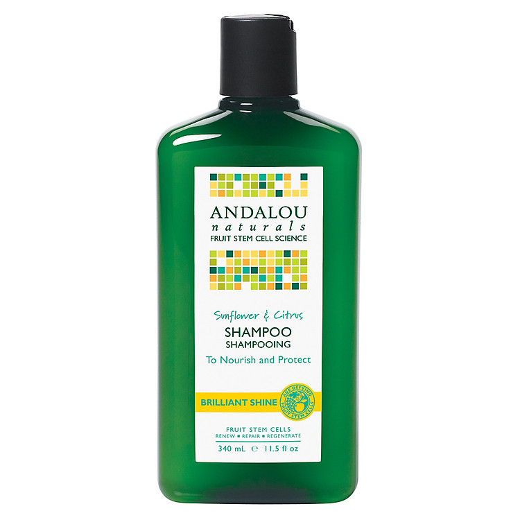 Dầu Gội Làm Bóng Tóc Andalou Naturals Sunflower & Citrus Brilliant Shine - 27101 (340ml)