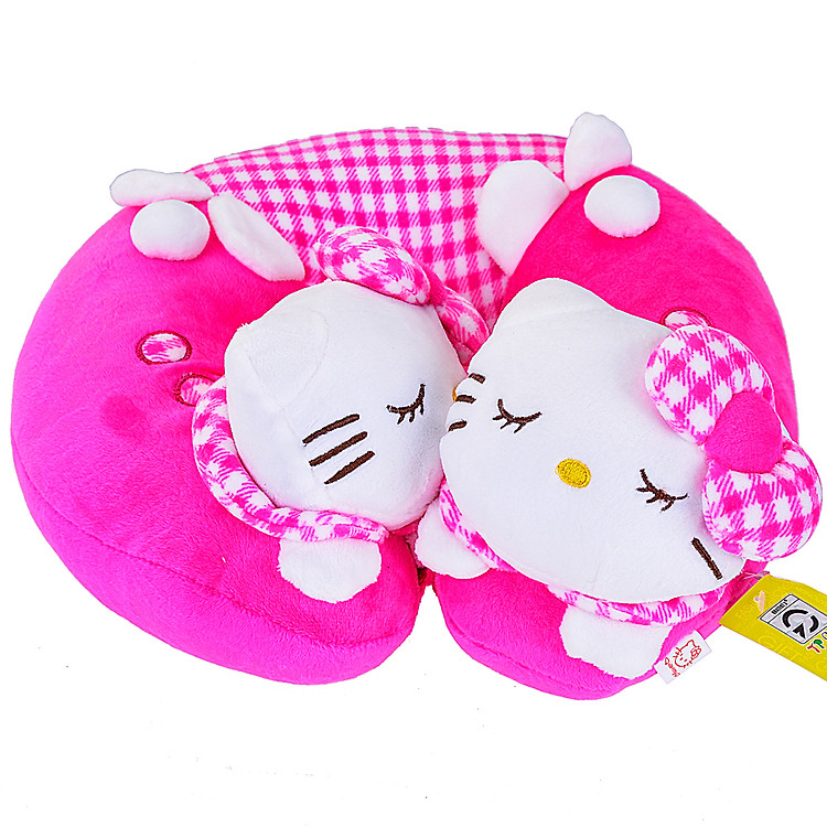 Gối Cổ Kitty 2 Đầu