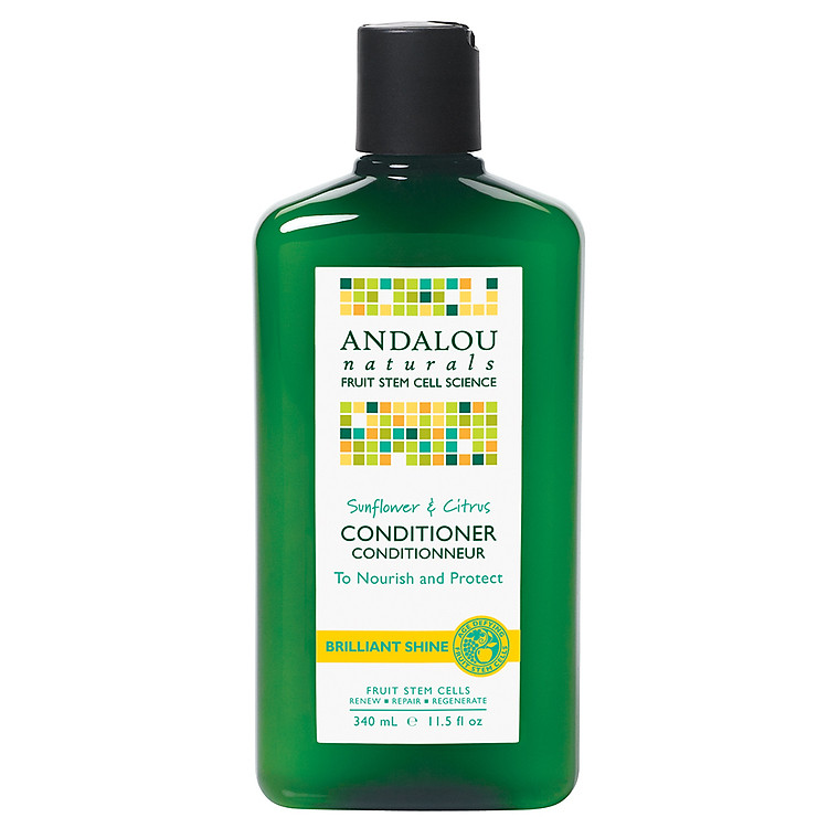 Dầu Xả Làm Bóng Tóc Andalou Naturals Sunflower & Citrus Brilliant Shine - 27121 (340ml)