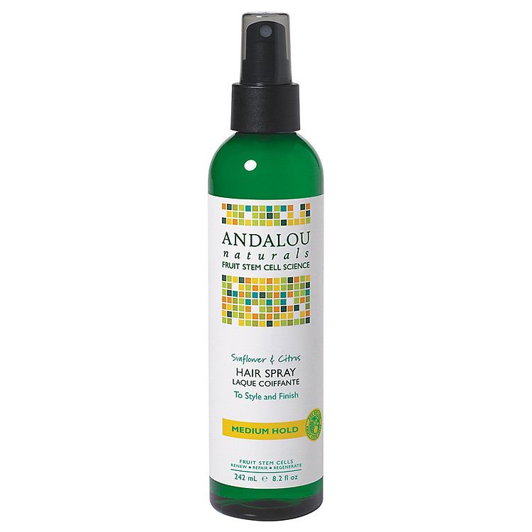 Xịt Giữ Nếp Tóc Andalou Naturals Sunflower & Citrus Medium Hold Hair - 27141 (242ml)