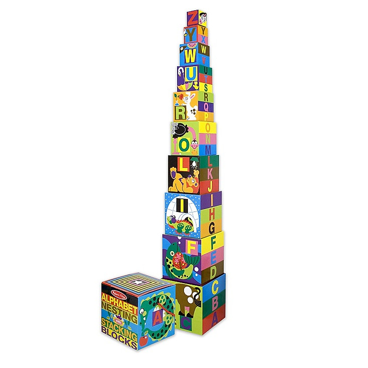 Đồ Chơi Tập Đọc Chữ Cái Melissa & Doug Hình Các Con Vật - MB2782