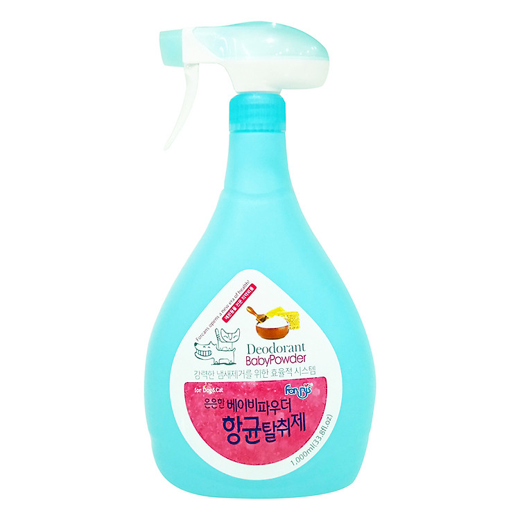 Dung Dịch Xịt Khử Mùi Khu Vực Hương Baby Powder Forcans 1000ml