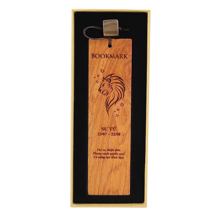 Bookmark Hộp Giấy Cung Hoàng Đạo - Sư Tử