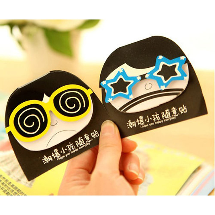 Giấy Note Mắt Kính Xì Tin