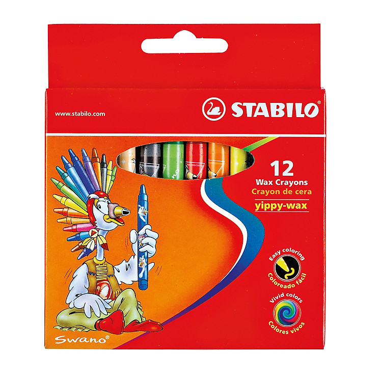 Bộ Bút Sáp Stabilo Yippy WX2812