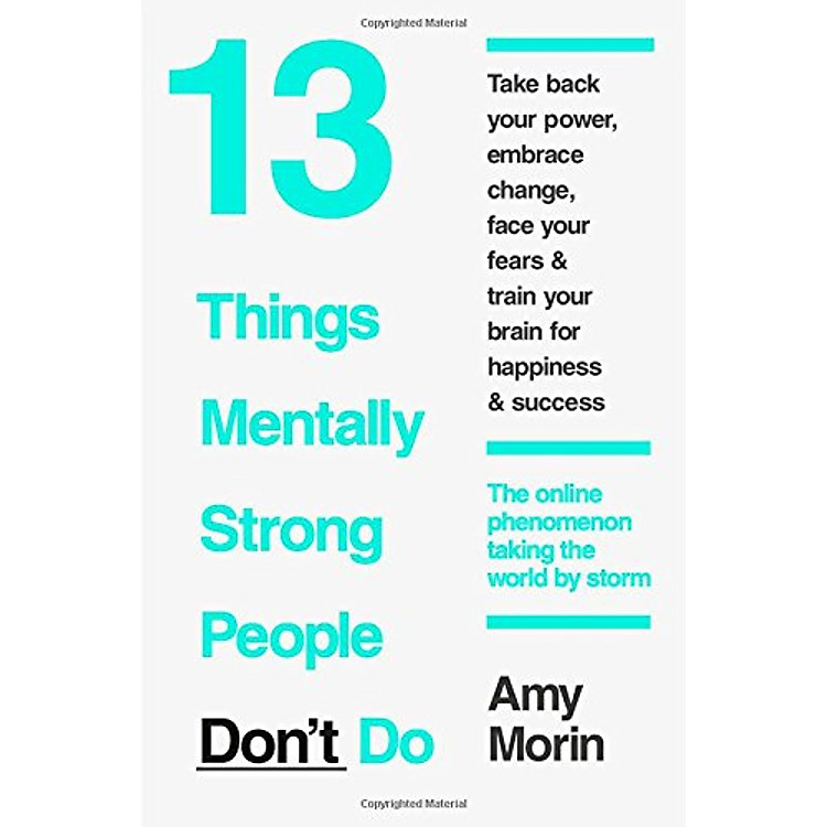 Sách 13 Things Mentally Strong People Don't Do