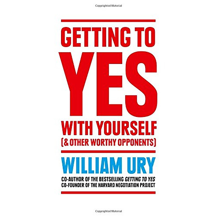 Sách Getting To Yes With Yourself: And Other Worthy Opponents