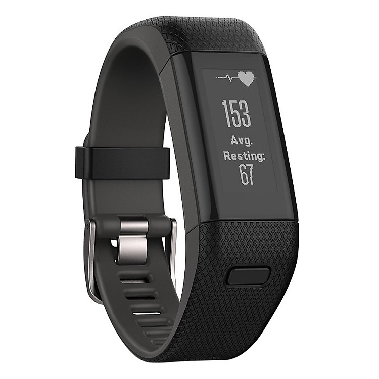 Vòng Đeo Tay Garmin Vivosmart HR+ (Hàng Chính Hãng)