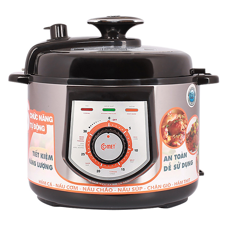 Nồi Áp Suất Comet CM6150 (5 Lít) - Hàng Chính Hãng